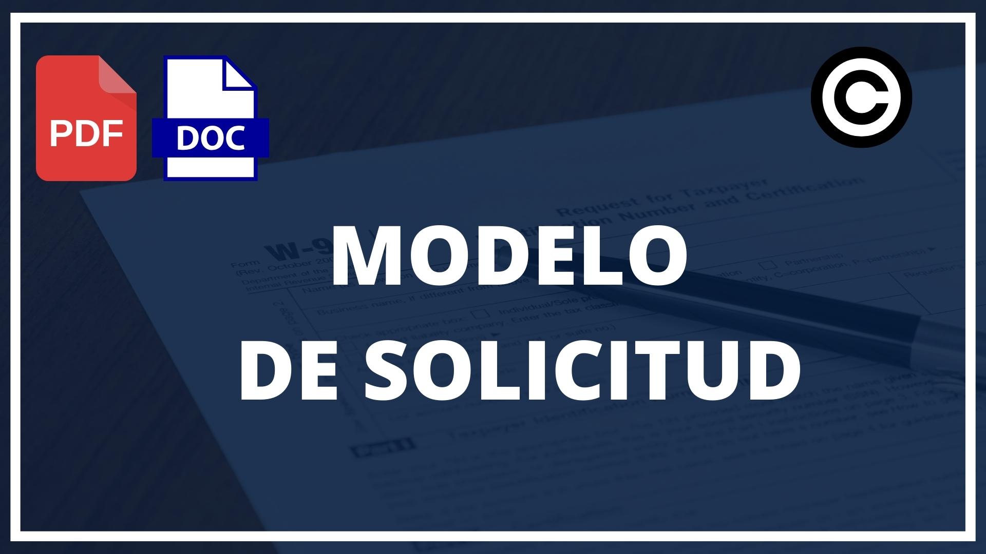 Modelo De Solicitud De Honorarios Plantilla Wordpdf 4254